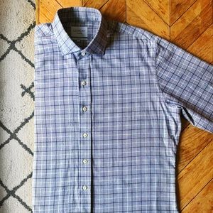 Ledbury Chalmers Check shirt XL slim fit